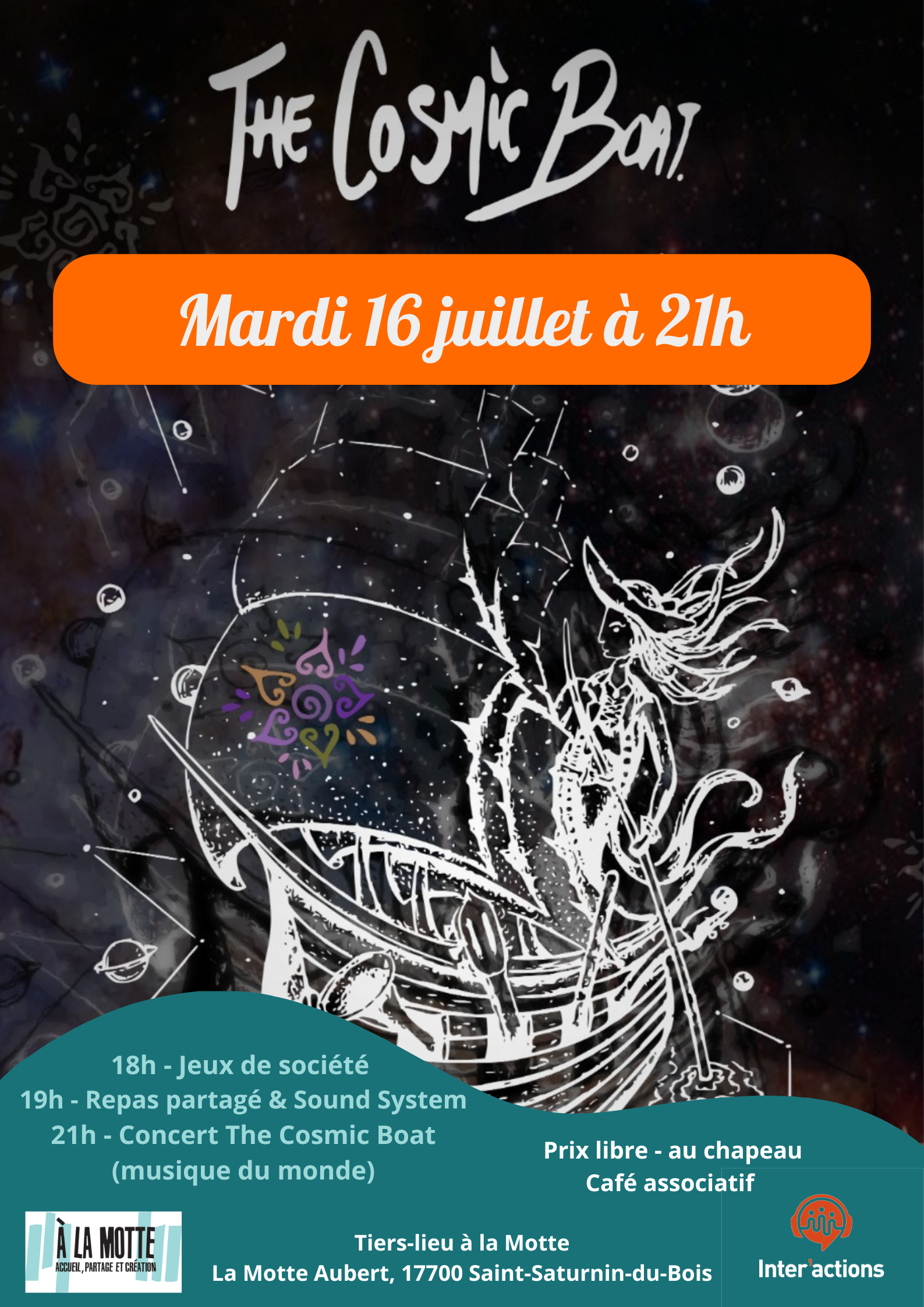 CosmicBoat - 16 juillet 2024
